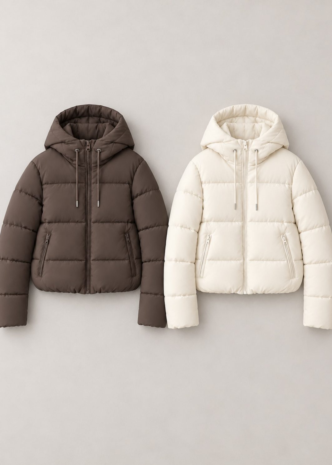 ASPEN hooded puffer coat